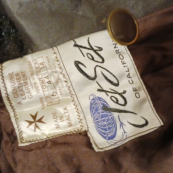 VINTAGE Jet Set California  Trench/Dress Coat - Picture 4 of 6